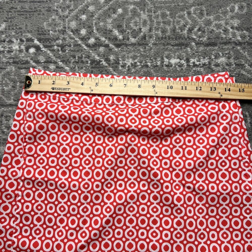 RipSkirt Hawaii NWT Dot Red Mini Wrap Skirt Small Beach Vacation Tropical Adjust - Picture 6 of 8